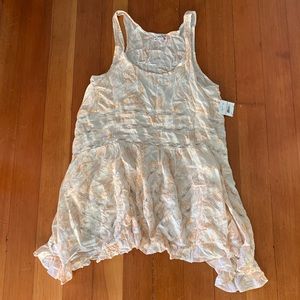Free People trapeze dress/tank, S, new with tags!